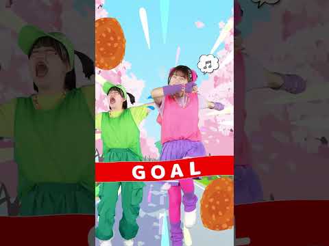 とんとんとんとんアンパンマンでかけっこ！！🏃‍♀️🌈💨│こどものうた│キッズソング│どこでもジャンボリー！🌈 #shorts thumbnail
