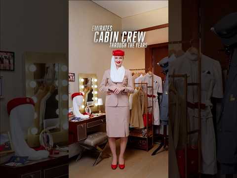 Emirates Cabin Crew Uniforms Through the Years thumbnail