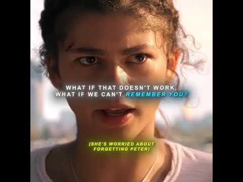The Most Heartbreaking Scene in No Way Home ? #edit #shorts #movie thumbnail