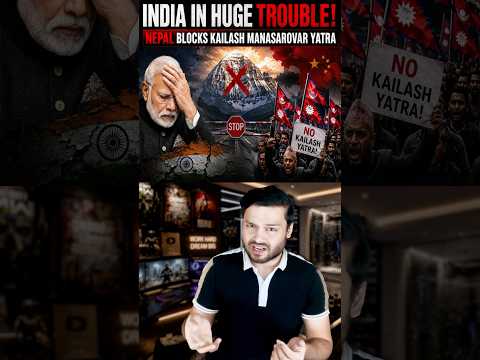 Indian in Huge PROBLEM! Nepal BLOCKS India's Kailash Mansarovar Yatra - Lipulekh Pass #shorts thumbnail