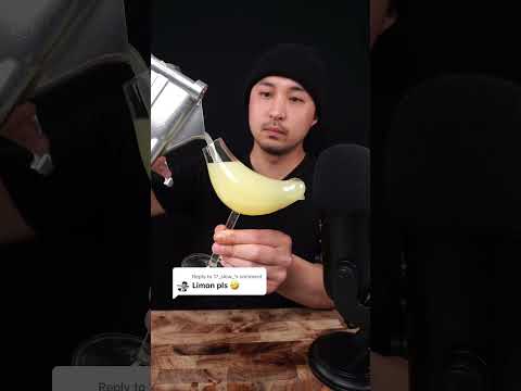 Lemon Juice 🍋 #asmr #sleep thumbnail