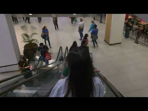 Philippines, Metro Manila, Ayal TriNoma Mall, 1X escalator thumbnail