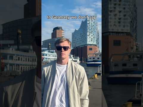 In Germany we don’t say 🇩🇪😮 thumbnail