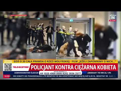 Szokujące sceny w szpitalu w Holandii! Policjanci kontra kobieta w ciąży! thumbnail