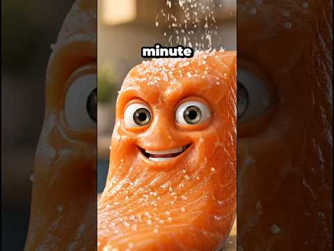 Mr. Salmon shows me to cook salmon 😃 thumbnail