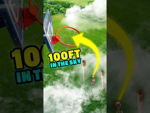 WORLD'S HIGHEST FREE THROW 🏀☁️ thumbnail