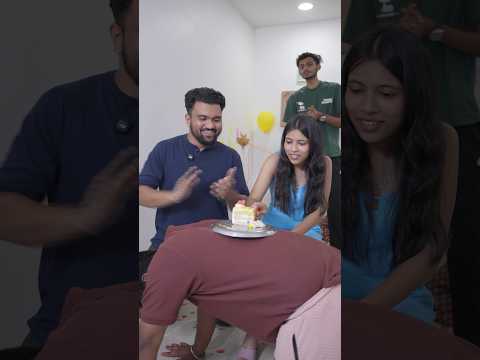 Girlfriend ka Birthday in Boys Hostel! #shorts thumbnail