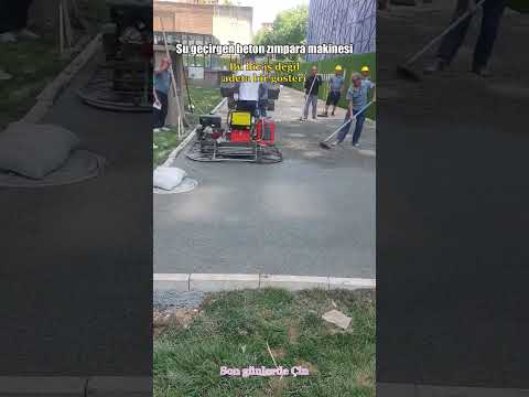 Su geçirgen beton zımpara makinesi #shorts #xinjiang #çin thumbnail