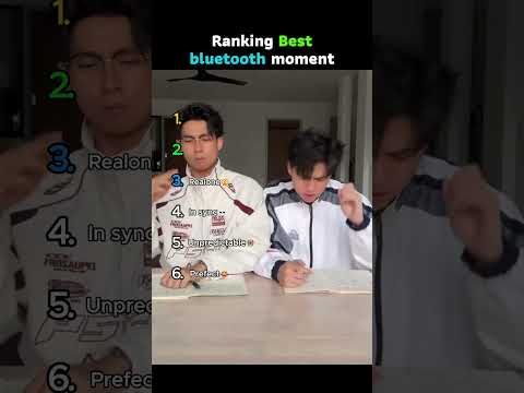 Ranking Best Bluetooth moment ☺ thumbnail