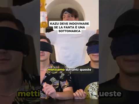 Kazu deve indovinare se la Fanta é una sottomarca ⏬ thumbnail