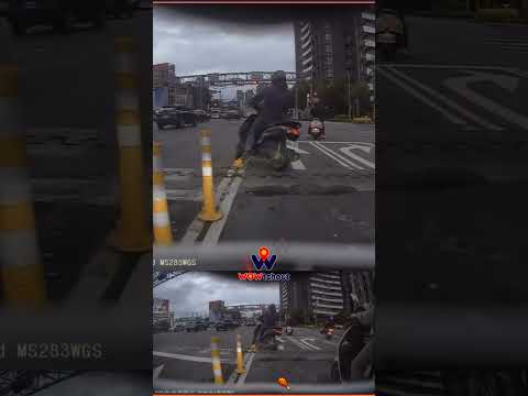 【車禍影片】台灣交通be like:（2026.05.14 新竹縣竹北市中華路與興隆路一段口 thumbnail