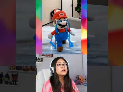 MARIO BROS TRISTE POR NO PODER JUGAR @SuperMario-666 #curiosidades #humor thumbnail