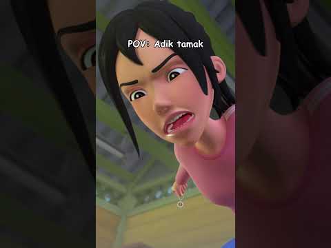 Upin dan Ipin sepatutnya fikir dulu sebelum berjanji. 😠 #upinipin #LesCopaque thumbnail