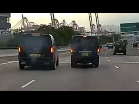 車CAM直擊 - TA9645 好惡喎...夾硬cut線要人地避開 thumbnail