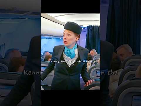 The flight attendant saved all the passengers#shorts thumbnail