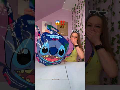 [ASMR] UNBOXING THE *WORLDS BIGGEST* STITCH MYSTERY BAG WITH 8+ SURPRISES!!😱🌺🌊⁉️ #Shorts thumbnail