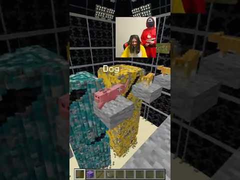 Minecraft: Who made SQUID GAME the best? 🤔 #Shorts thumbnail