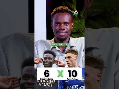 Bukayo Saka vs Cole Palmer??? #colepalmer #bukayo #football #viral #fypシ #shorts #arsenalfc #cfc thumbnail