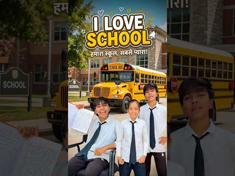 Humko School Se Pyar He ❤️🤩 #comedy #aaganwadikebacche #schoolcomedy #schoollife #dhonisir #jagga thumbnail
