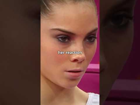 Whose reaction was the best?😢 #gymnastics #fall #olympics #sports #vault thumbnail