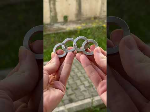 ?Metal rings for fashion and safety - Stainless Steel Self Defense Rotatable Foldable Ring (# 1608) thumbnail