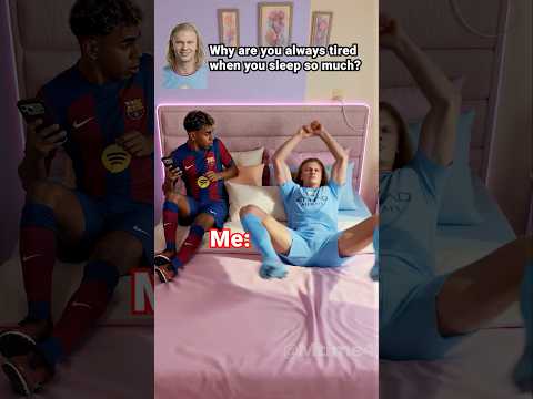 When They Ask Why You’re Always Tired 🫠 #football #haaland #parody thumbnail