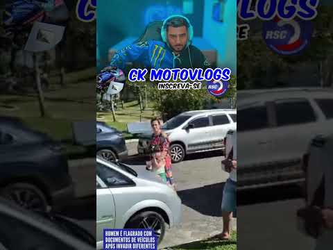 ELE SURTOU E COMEÇOU A PENSAR QUE OS CARROS ERAM DELE #motovlogs #ckmotovlogs thumbnail