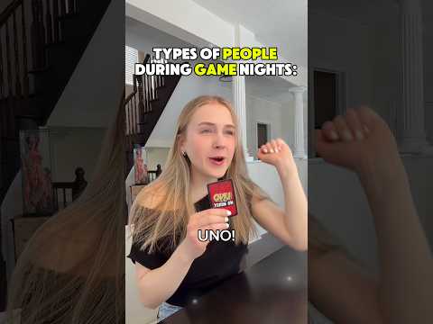 The different types of people during game nights #comedy #skit #relatable #funny thumbnail