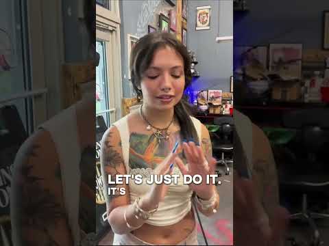 Neck tattoo #tattoo # tattooartist #shortsviral #fyp #tattoos #tattoohumor #tattooist thumbnail