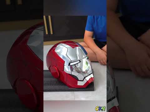 Voice Control Iron Man Helmet #shorts #ckn thumbnail