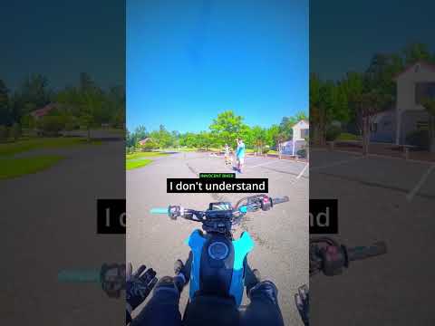 Karen Tries To Stop Mini Bike Rider! 😭🏍️ thumbnail