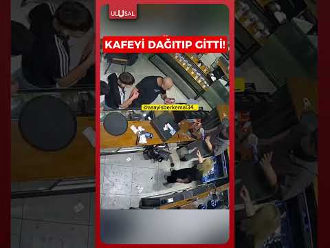 İstanbul Avcılar'da bir kafede müşteriyle kasiyer arasında üslup kavgası! #shorts #keşfet #istanbul thumbnail