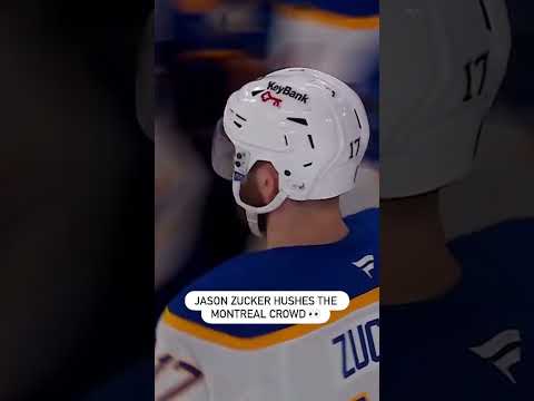Jason Zucker Hushes The Montreal Crowd! ? thumbnail