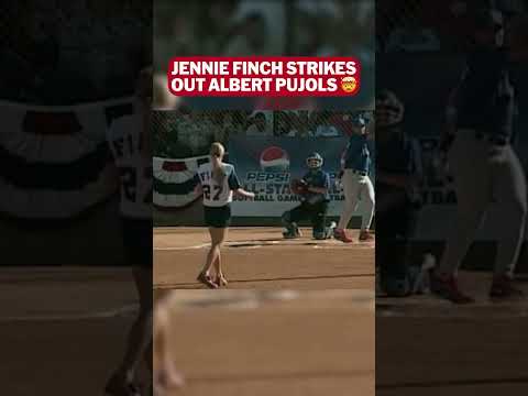 That time Jennie Finch struck out Albert Pujols 🤯 thumbnail