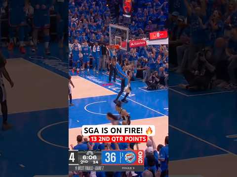 SGA making his mark on Game 7! thumbnail