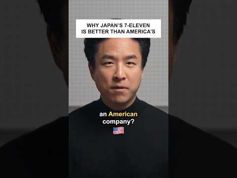 Why Japan’s 7-Eleven Is Better Than America’s #shorts thumbnail