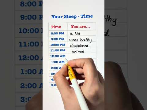 When do you sleep? thumbnail
