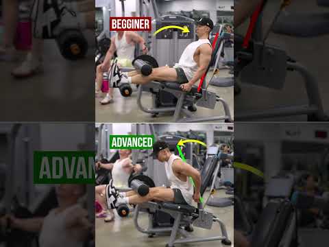 Leg Extension & Curl (Beginner vs Advanced) thumbnail