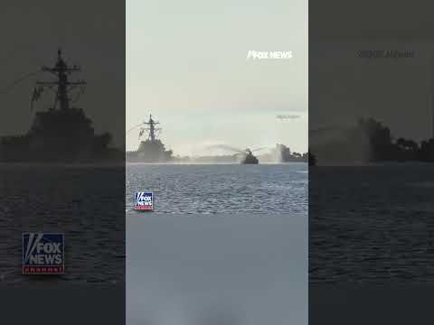 USS Winston Churchill returns home after 11-month deployment #shorts #foxnews #news #fox #us #usa thumbnail