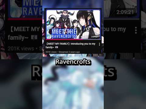 Nerissa Ravencrofts Illegal Family Stream? #vtuber #hololive #japan #jpop #music thumbnail