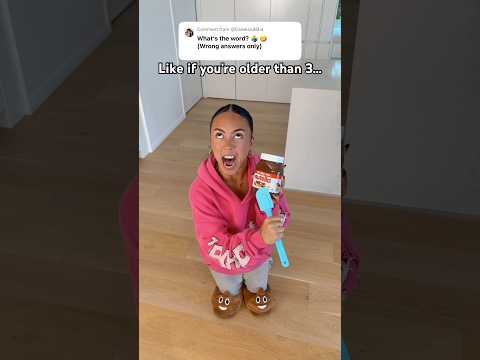 Teaching Mia a new word be like… 🤣💀 #shorts #funny thumbnail