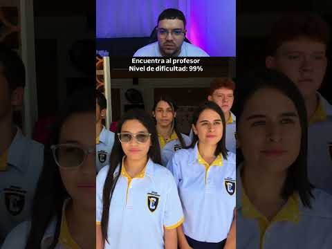 Encuentra al profesor nivel difícil 😱😂 thumbnail