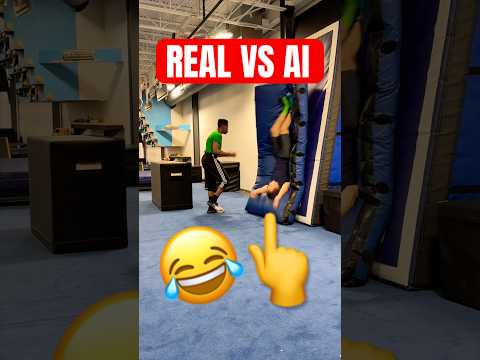 REAL VS AI - Handstand Tutorial 😂 thumbnail
