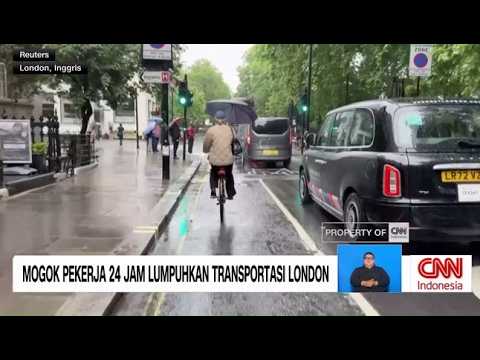 Mogok Pekerja 24 Jam Lumpuhkan Transportasi London thumbnail