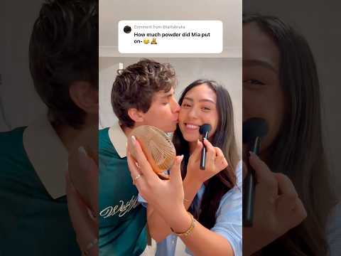 COMMENT FOR 7 YEARS OF GOOD LUCK! ?? | Cadel and Mia #funny #couple #shorts thumbnail