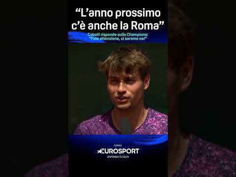 "Attenti, ci sarà anche la Roma" 🟡🔴 Cobolli avvisa il PSG per la Champions dell'anno prossimo 🔜 thumbnail