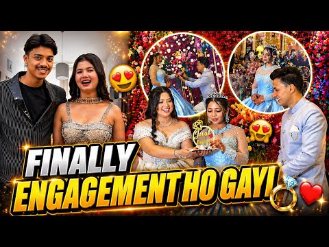Dost Ki Engagement Mai Nishu Gir Gayi?❤️ thumbnail