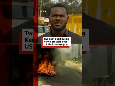 Two shot dead during Kenya protests over US Ebola centre plan. #Kenya #US #Ebola #BBCNews thumbnail