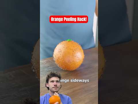 Orange Peeling Hack! @zackdfilms thumbnail