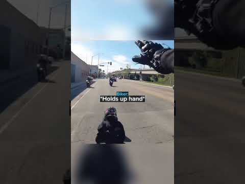 Clumsy Biker Falls While Backpacking with Boyfriend... thumbnail